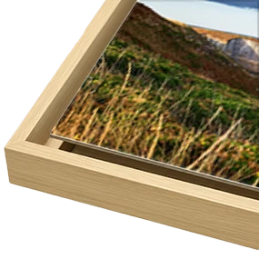 Papier d’art sur aluminium en caisse américaine